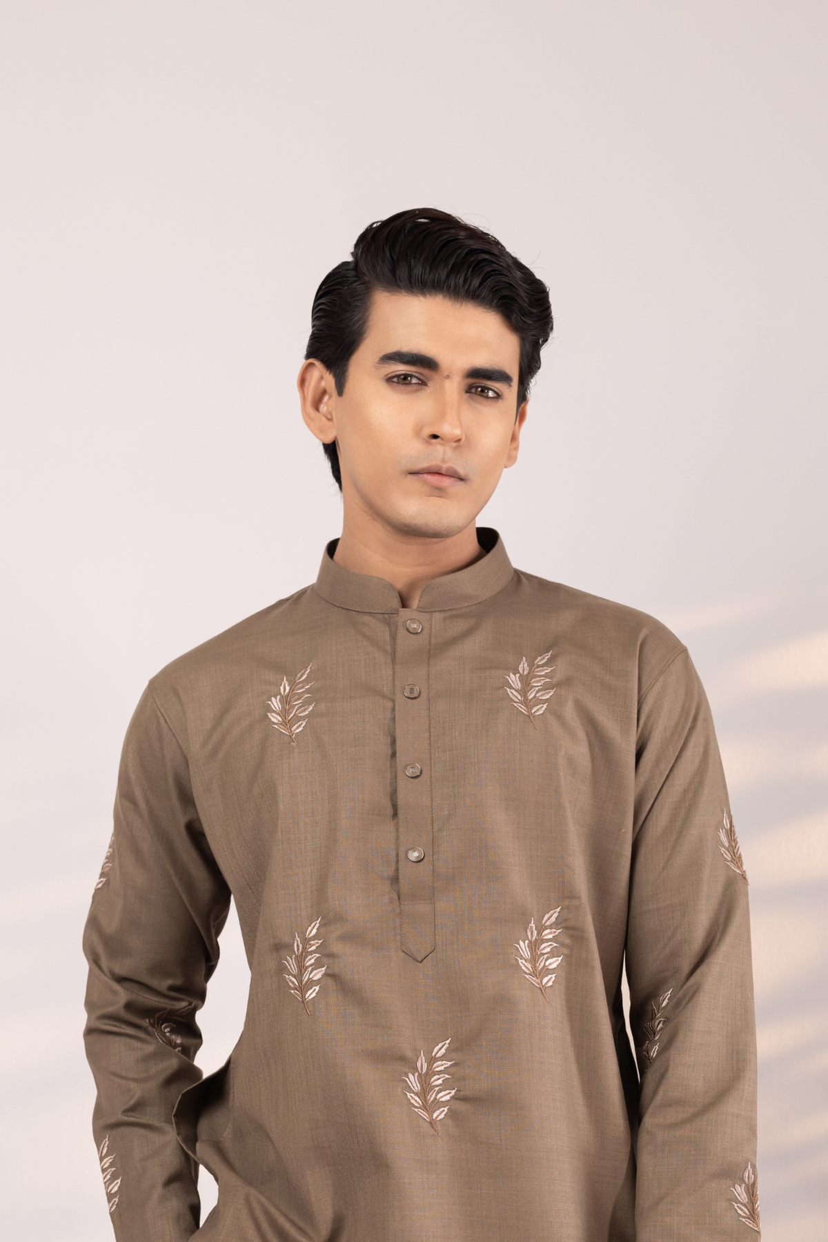 Ayaan Collection By Cottonoid- Taupe