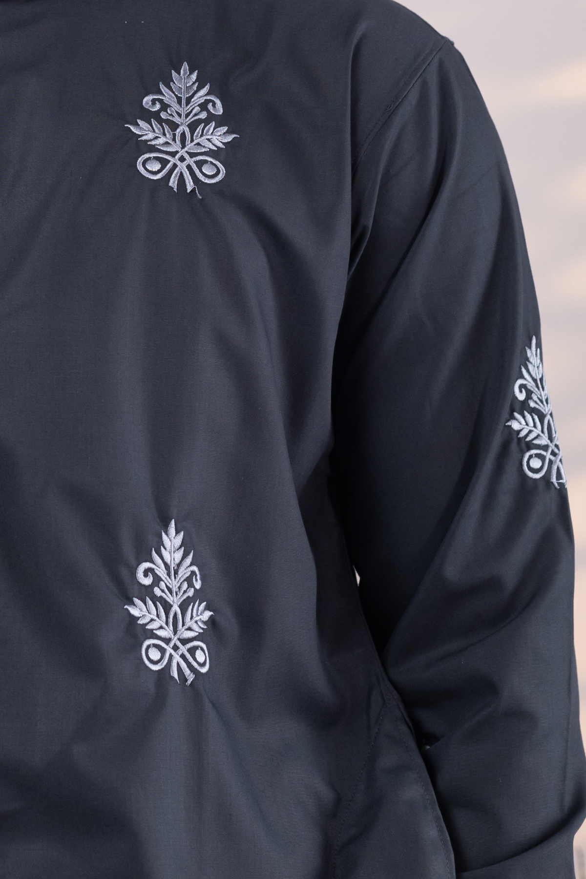 Ayaan Collection By Cottonoid- Velvet Indigo