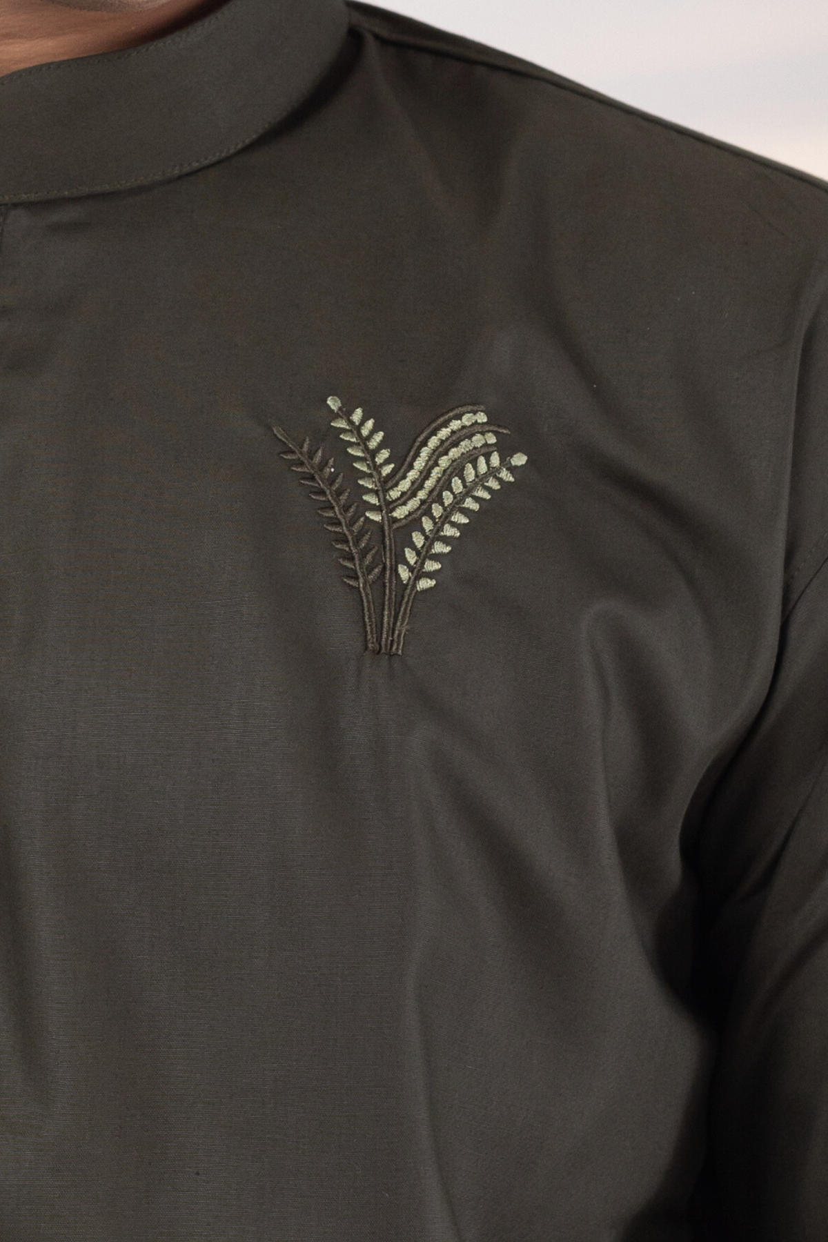 Ayaan Collection By Cottonoid- Deep Olive