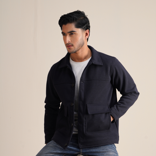 Designer Edition Jacket- Dark Navy  Blue